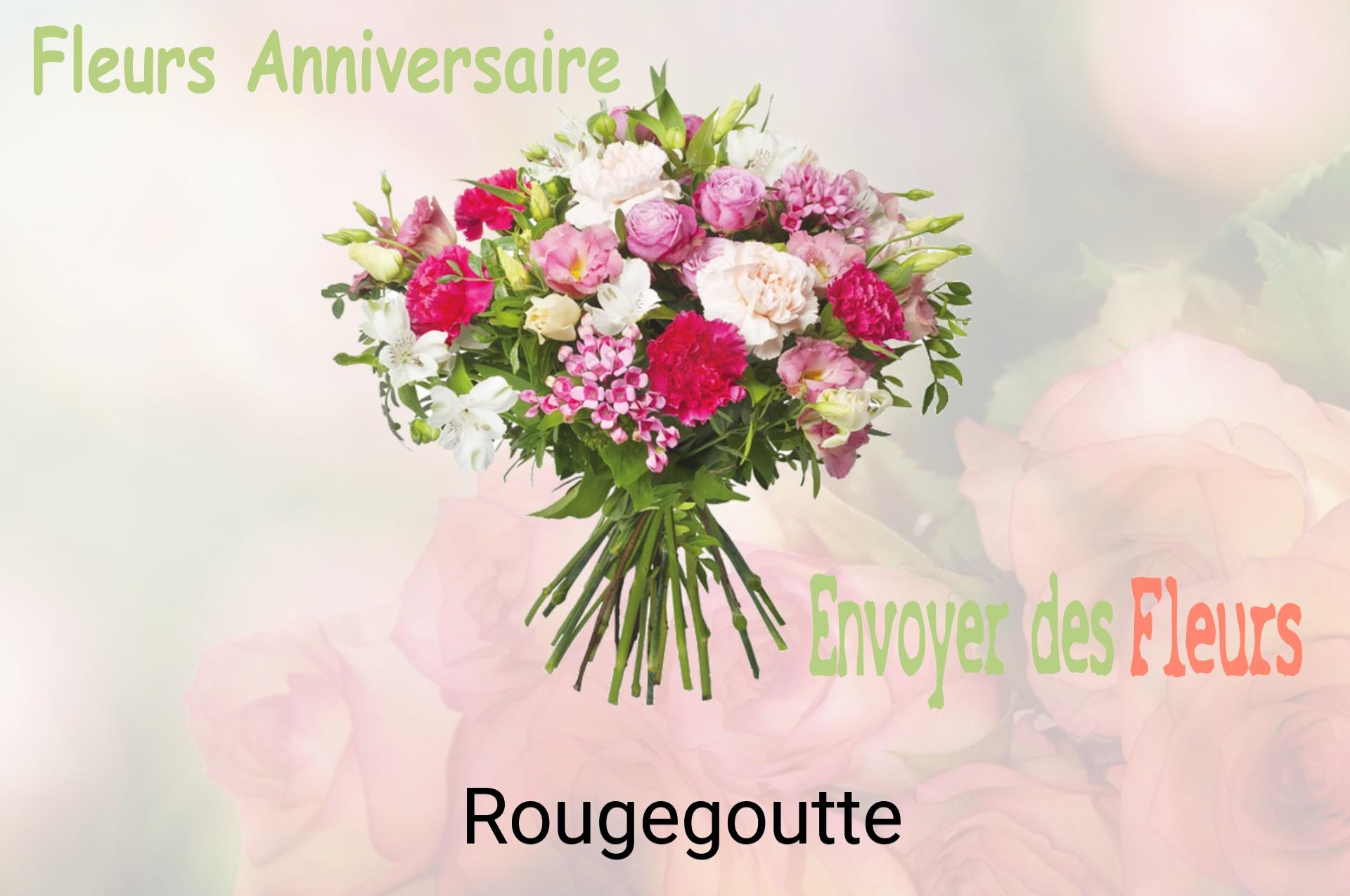 Bouquet de fleurs d’anniversaire livré à Rougegoutte